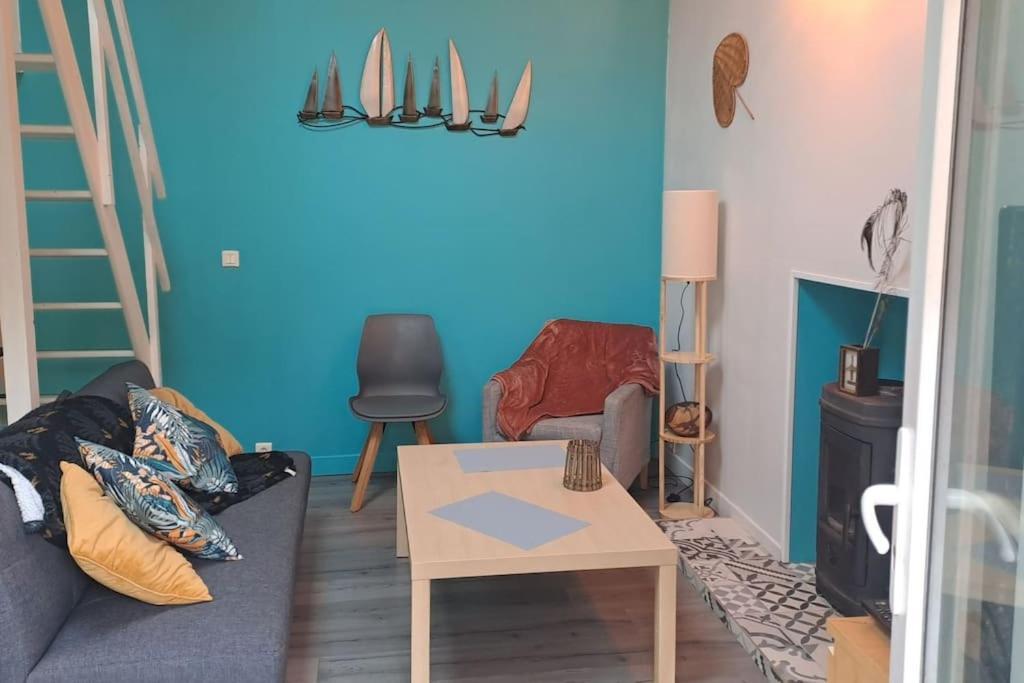 Charmante Petite Maison Proche Du Port, Maison 7 Binic Exteriör bild